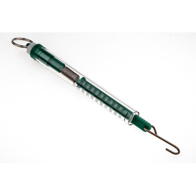 RS PRO Spring Balance, 50 g Resolution, Metric Scale, 1 kg, 10 N Weight Capacity