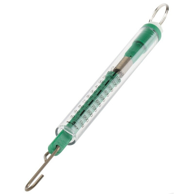RS PRO Spring Balance, 50 g Resolution, Metric Scale, 1 kg, 10N Weight Capacity, With DKD Calibration