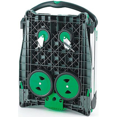 RS PRO 2 Shelf Aluminium Folding Trolley, 670 x 470mm, 60kg Load