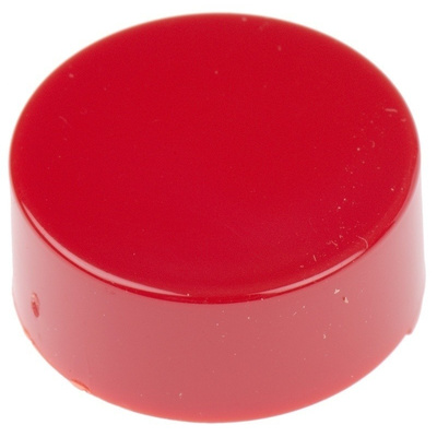 Red Push Button Cap, for use with Push Button Switch, Cap