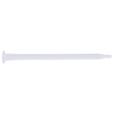 RS PRO Mixer Nozzle, 50ml Bayonet 10 Mixing elements 150mm