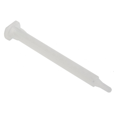 RS PRO Mixer Nozzle, 50ml Bayonet 10 Mixing elements 100mm