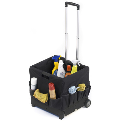 RS PRO Plastic Folding Trolley, 395 x 330mm, 35kg Load