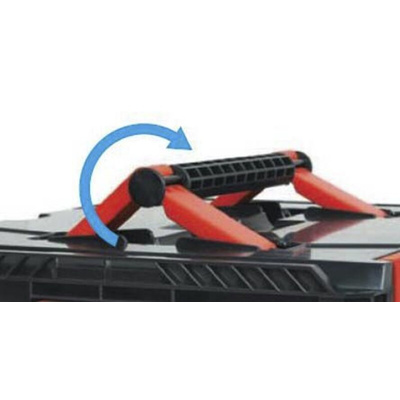 RS PRO Waterproof Plastic Equipment case, 212 x 464 x 335mm
