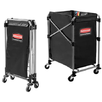 Rubbermaid Commercial Products Frame Folding Cart, 150L Load