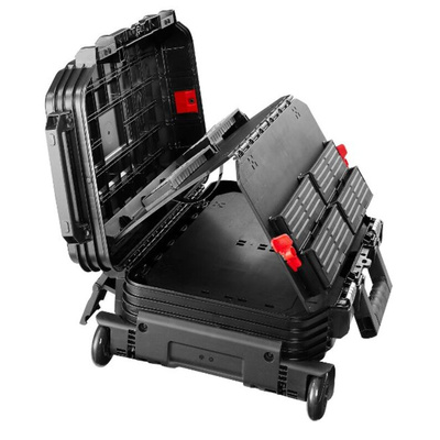 Facom Waterproof Metal Transit Case With Wheels, 540 x 400x 435mm