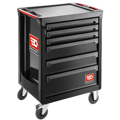 Facom 6 Shelf Trolley Trolley, 560 x 460mm, 20 kg, 25 kg, 30 kg Load