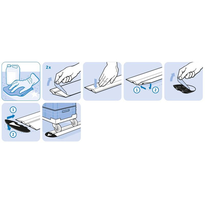 RS PRO Aluminium Dolly Parking Rail, 400mm x 6.5mm