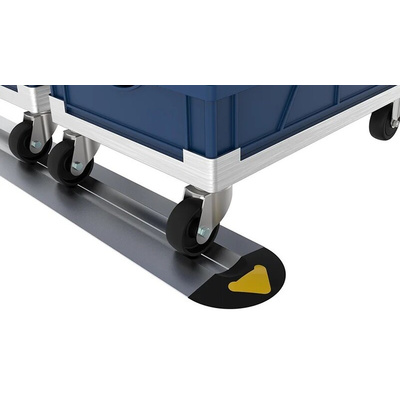 RS PRO Aluminium Dolly Parking Rail, 800mm x 6.5mm
