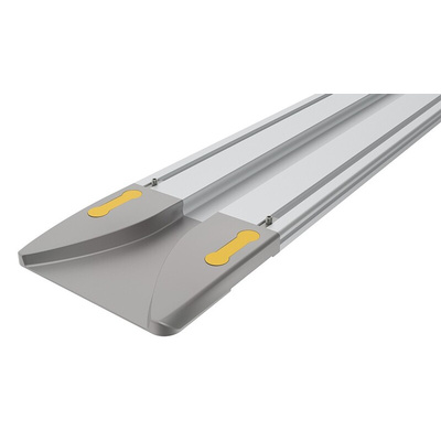 RS PRO Die Cast Aluminium Infeed Cap, 153mm x 6.5mm