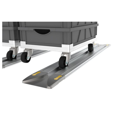 RS PRO Aluminium, Anodized Guiding Rail, 1200mm x 6.5mm