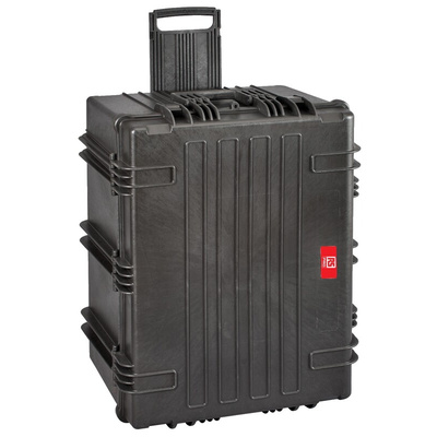 RS PRO Waterproof Plastic, Polymer Watertight Case With Wheels, 836 x 641 x 489mm
