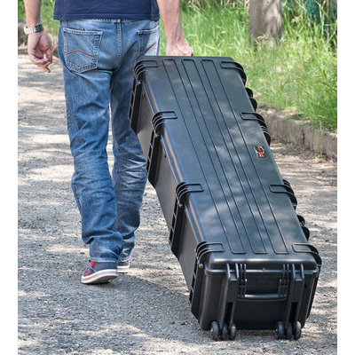 GT Line Mod. 13527.B Waterproof Watertight Case With Wheels, 1430 x 415 x 296mm