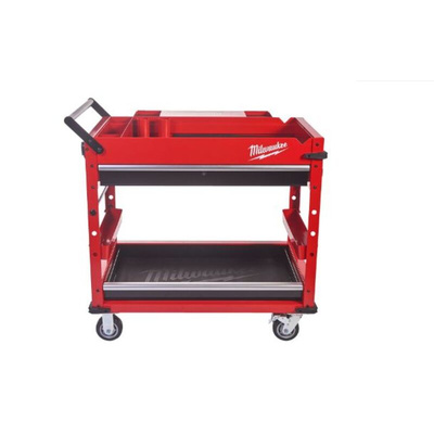 Milwaukee 2 Shelf Trolley, 875 x 492mm, 22kg Load