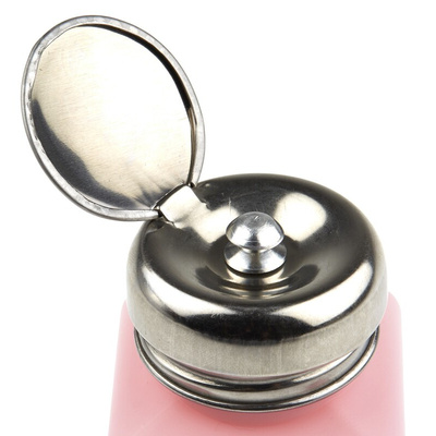 RS PRO Pink Pump Dispenser, 240ml