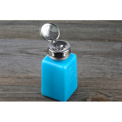 RS PRO Blue Pump Dispenser, 180ml