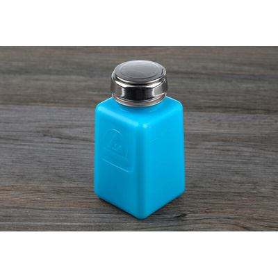 RS PRO Blue Pump Dispenser, 180ml