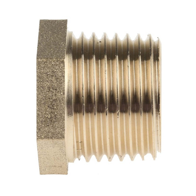 RS PRO Threaded Fitting, Straight Threaded Reducer Bush, Male BSP 1/2in to Female BSP 1/4in