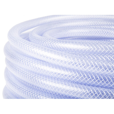 RS PRO Hose Pipe, PVC, 12.5mm ID, 17.5mm OD, Clear, 25m