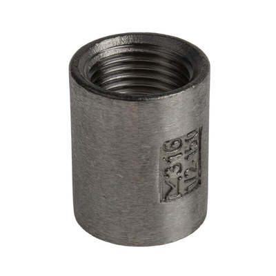 RS PRO Stainless Steel Pipe Fitting Socket, Female G 1/2in x Female G 1/2in