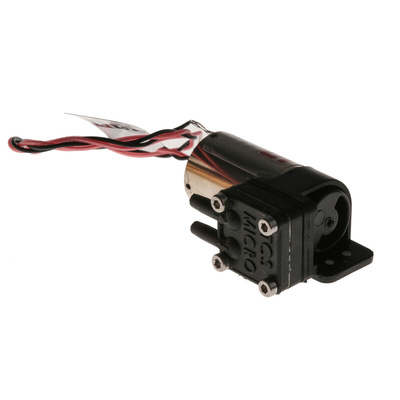 RS PRO Diaphragm Electric Operated Positive Displacement Pump, 250-300ml/min, 1 bar, 1.5 → 4.5 V