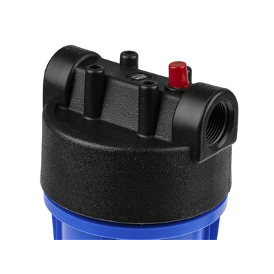 RS PRO Blue Water Filter Housing, 3/4in, BSP, 8 bar