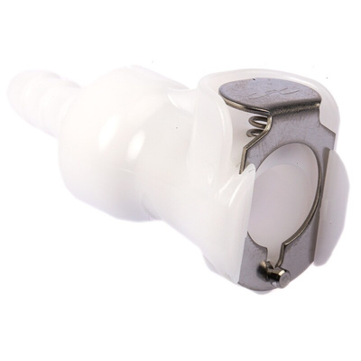 Colder Products Hose Connector, Straight Hose Tail Coupling 1/4in ID, 8.3 bar