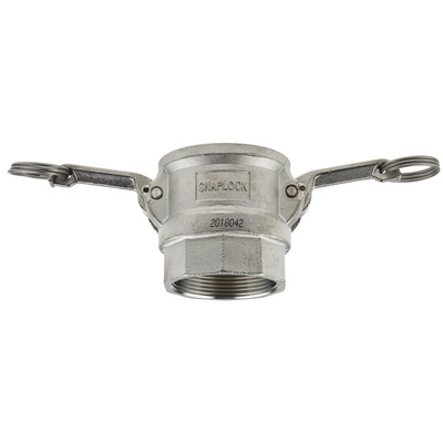 RS PRO Hose Connector, Straight Camlock Coupling, G 2in 2in ID, 17 bar