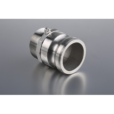 RS PRO Hose Connector, Straight Camlock Adaptor, R 2in 2in ID, 17 bar