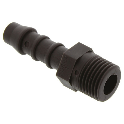 RS PRO Hose Connector, Straight Hose Tail Adaptor, BSP 1/8in 6mm ID