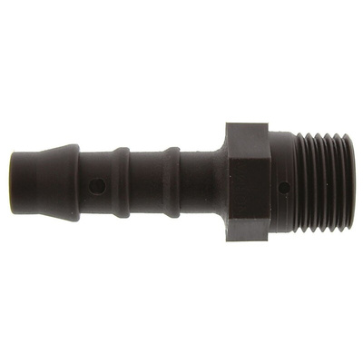 RS PRO Hose Connector, Straight Hose Tail Adaptor, BSP 1/8in 6mm ID
