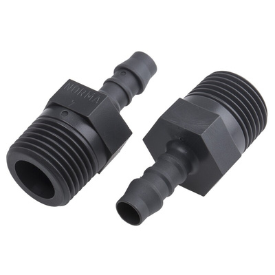 RS PRO Hose Connector, Straight Hose Tail Adaptor, BSP 1/2in 8mm ID
