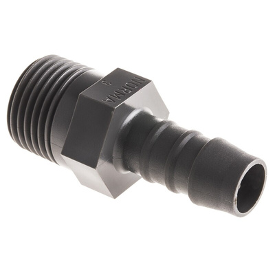 RS PRO Hose Connector, Straight Hose Tail Adaptor, BSP 1/2in 12mm ID