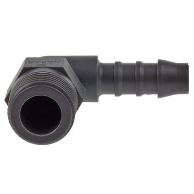 RS PRO Hose Connector, Elbow Hose Tail Adaptor, BSP 3/8in 8mm ID
