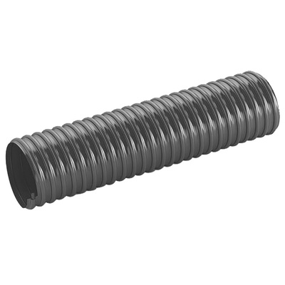 Contitech Black PVC Reinforced Flexible Ducting, 30m, 20mm Bend Radius