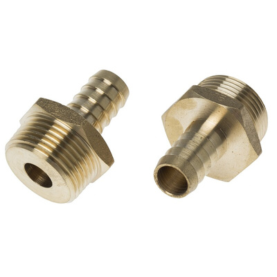 RS PRO Hose Connector Hose Tail Adaptor, BSP 3/4in 1/2in ID