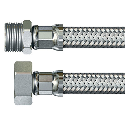 Watts Hose Assembly 15mm to Female 21mm, 16 bar, 300mm Long