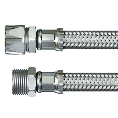 Watts Hose Assembly 10mm to Male 12mm, 10 bar, 300mm Long