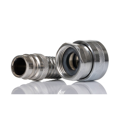 Nito Hose Connector, Straight Coupling Set, BSP 3/4in 3/4in ID, 25 bar