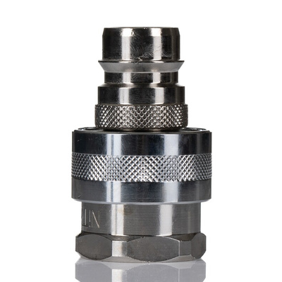 Nito Hose Connector, Straight Coupling Set, BSP 3/4in 3/4in ID, 25 bar