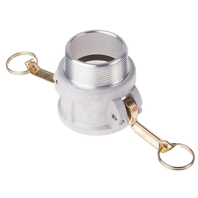 RS PRO Hose Connector, Straight Cam & Groove Coupling, BSP 2in 2in ID, 17 bar