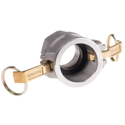 RS PRO Hose Connector, Straight Cam & Groove Coupling 1in 1in ID, 17 bar