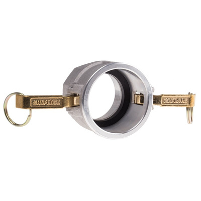 RS PRO Hose Connector, Straight Cam & Groove Coupling, BSP 2in 2in ID, 17 bar