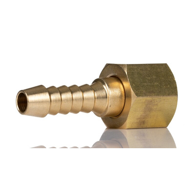 RS PRO Hose Connector Hose Tail Adaptor, BSP 3/8in 5/16in ID