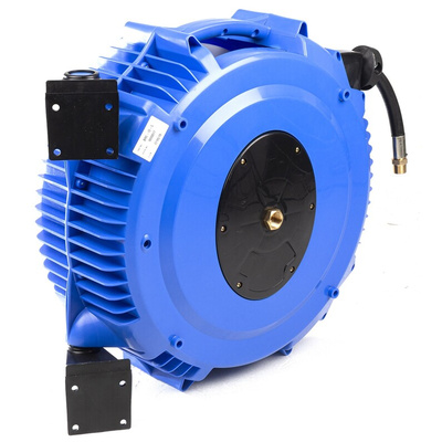 RS PRO 1/2 in G 12mm 490mm Hose Reel 16 bar 18m Length, Wall Mounting
