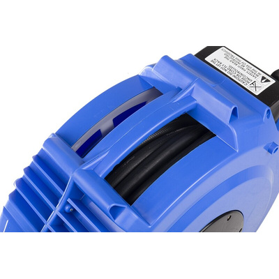 RS PRO 1/2 in G 12mm 490mm Hose Reel 16 bar 18m Length, Wall Mounting