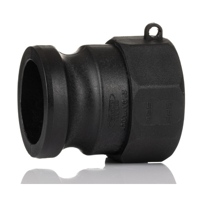 Snaplock Hose Connector, Straight IBC Adaptor 2in 2in ID