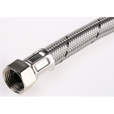 RS PRO Hose Assembly, Female BSP 1/2in to Female BSP 1/2in, 15 bar, 300mm Long