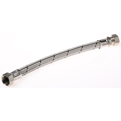 RS PRO Hose Assembly, Female BSP 1/2in to Female BSP 1/2in, 15 bar, 300mm Long