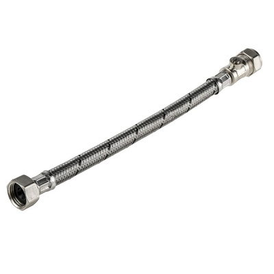 RS PRO Hose Assembly, Female BSP 1/2in to Compression 15mm, 15 bar, 300mm Long
